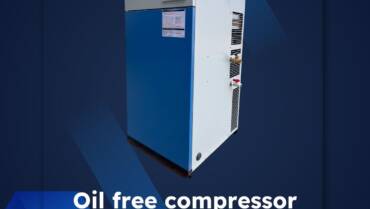 ปั๊มลมแบบสโครลปราศจากน้ำมันบิวท์อินแอร์ดรายเออร์